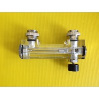 New-Flow DS-T1 DS Series with needle valve Acrylic...